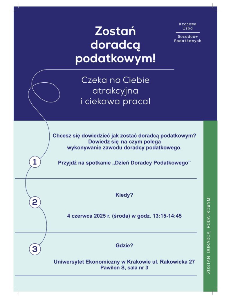 Plakat z informacjami